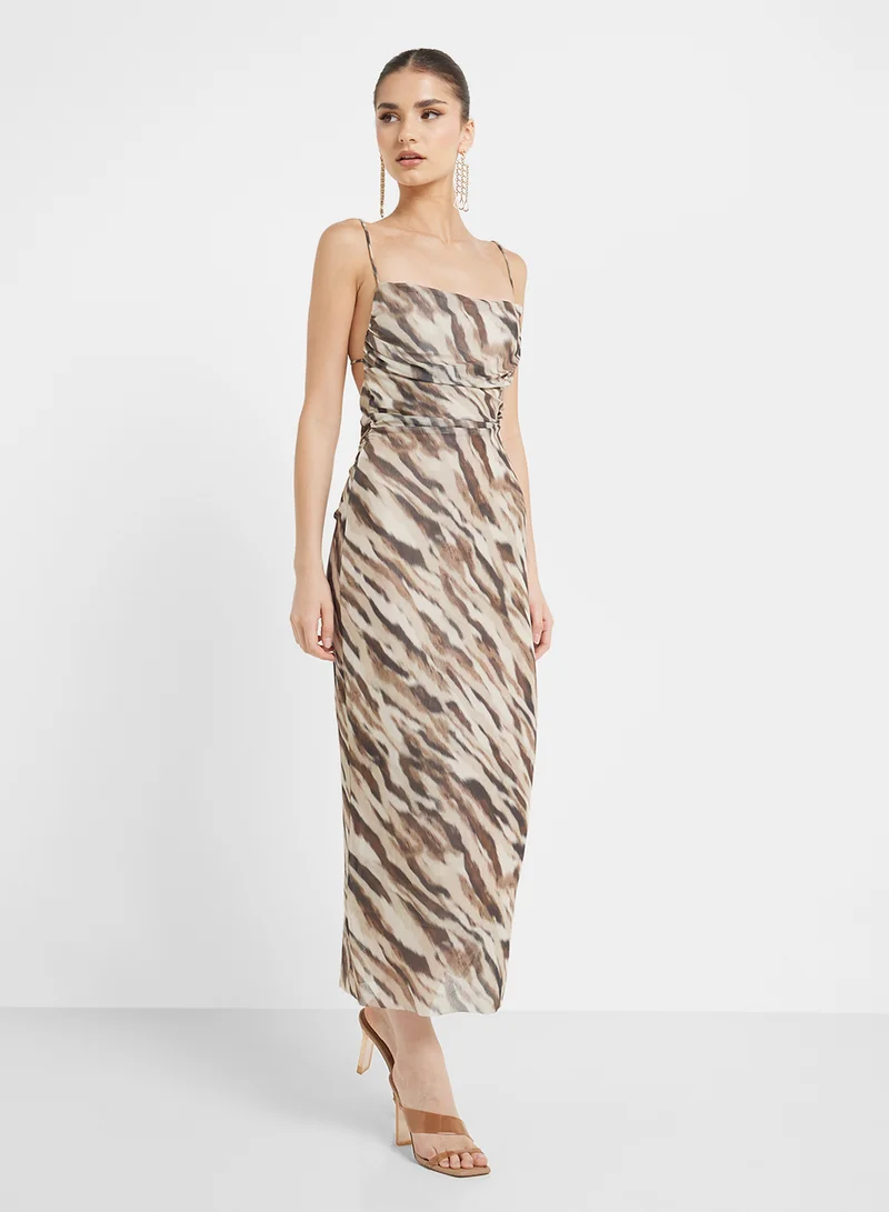 Ginger Printed Sheath Dress