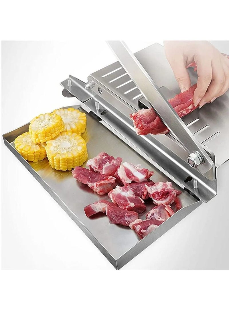 Home Use Manual Meat And Vegetable Slicer Machine Slicer Tool Silver