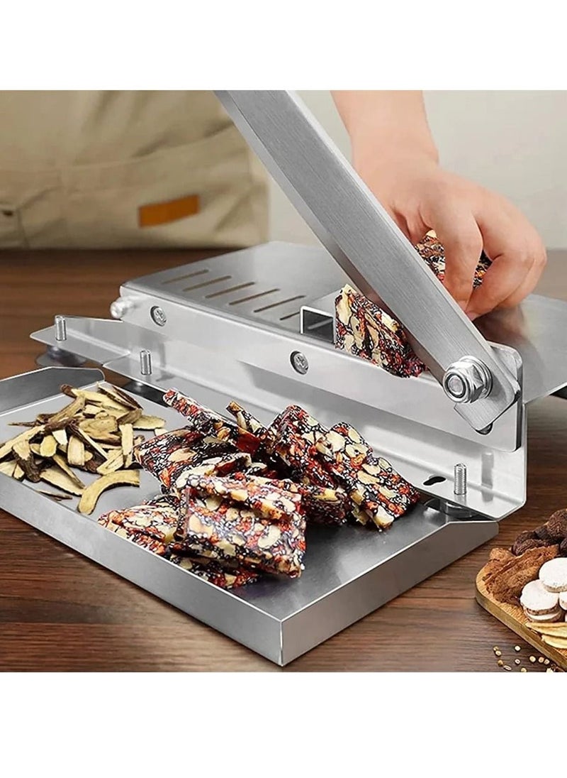 Home Use Manual Meat And Vegetable Slicer Machine Slicer Tool Silver