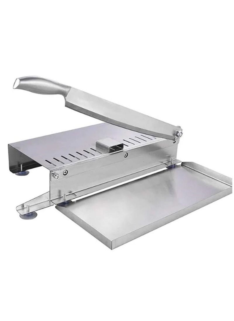 Home Use Manual Meat And Vegetable Slicer Machine Slicer Tool Silver