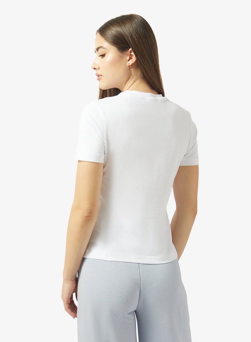 GUESS Beatriz Crew Neck Short Sleeve T-Shirt - Image 2