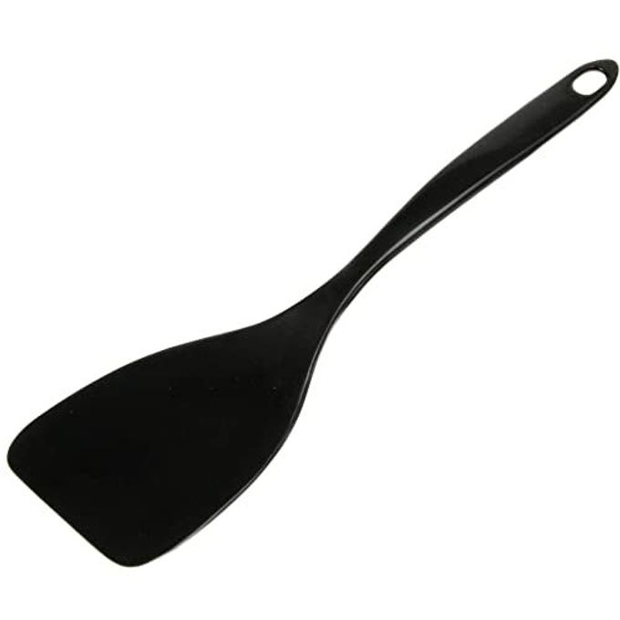 Chef Craft Basic Melamine Turner/Spatula, 11.25 inch, Black
