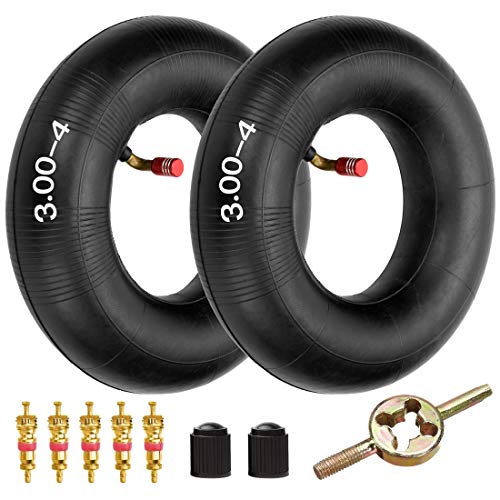 FVRITO 3004 260x85 10x3 Inner Tube for Razor E300 E325 eZip E400 450 IZIP I400 Jazzy PaceSaver Pocket Rocket Chopper Mobility Gas Electric Scooter mini ATV Go Kart Goped Bladez Power Chair 2Pack