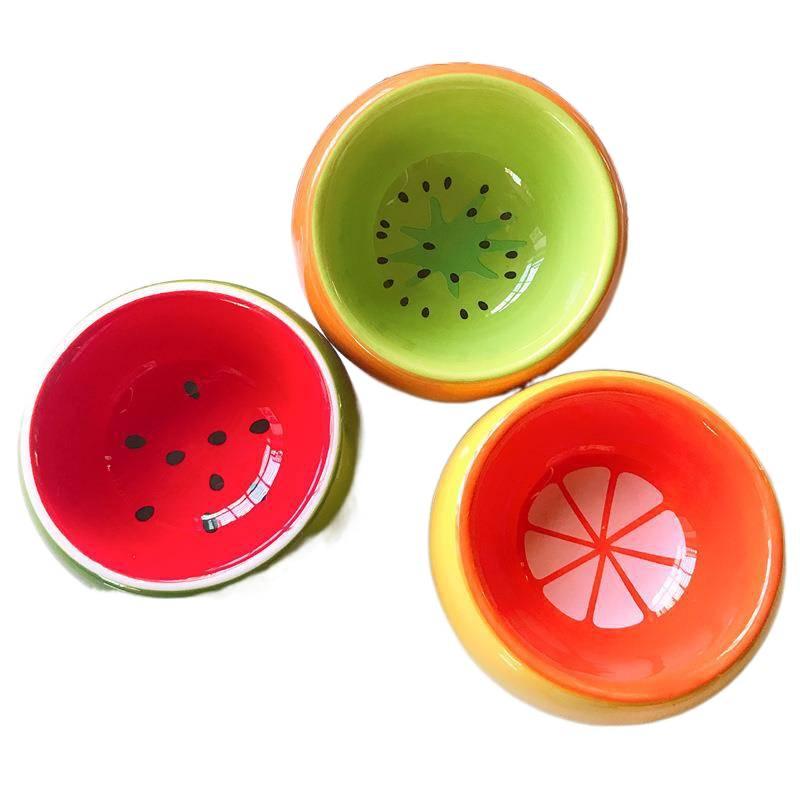 Yellow Pet Bowl Feeding Bowl Pet Feeding Accessory Easy Clean Bowl Floor Mat Use Food and Water Daily Feeding Indoor Feeding Home Use for Cats - Image 3