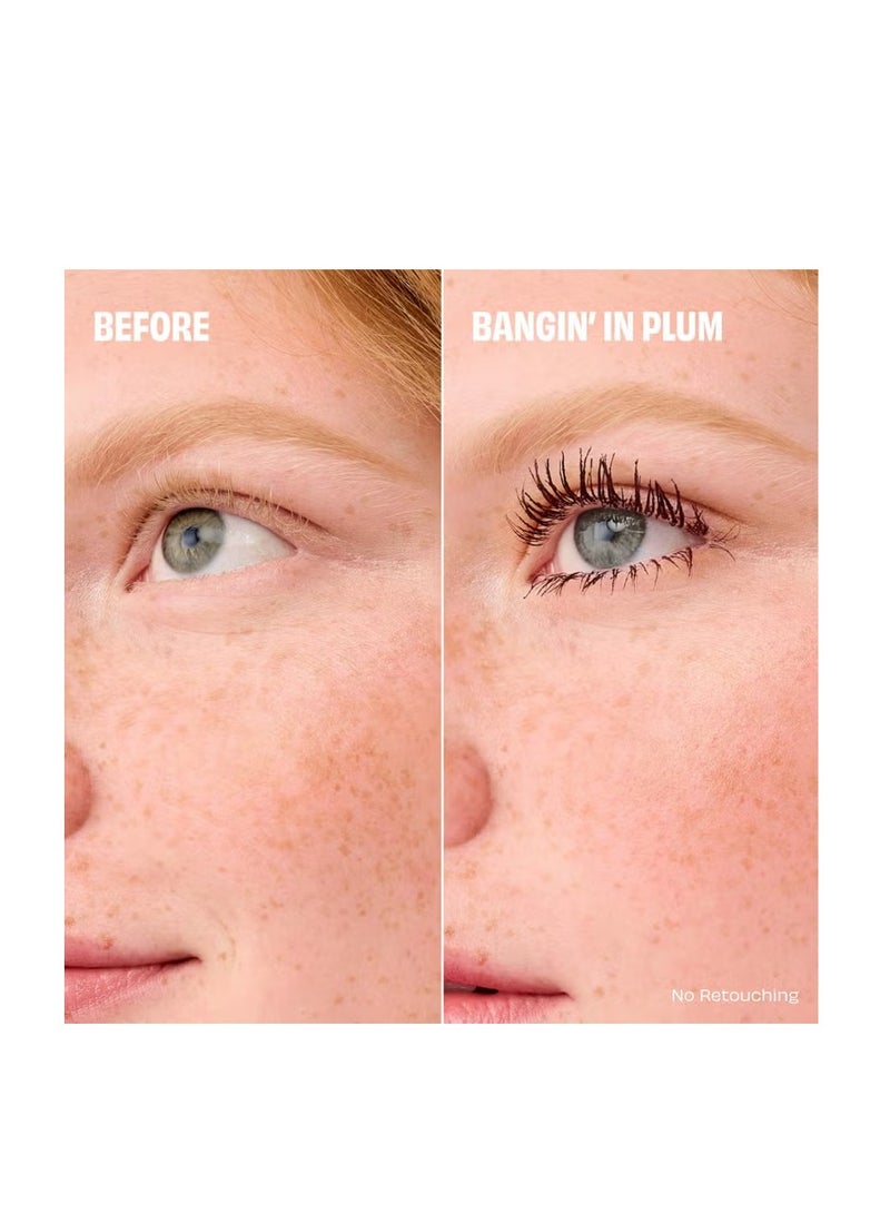 benefit Limited Edition BADgal BANG! Volumising Mascara - Wild Plum 8.5g - Image 3