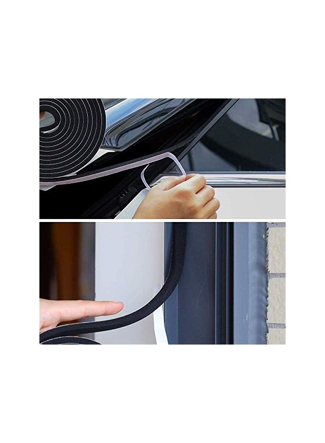erorex Pcs Window Door Weather Stripping Insulation Foam Tape, Self-adhesive Weather Strip Door Seal, Insulation Soundproof Tape High Density Weather Stripping Anti-Dust Stickers - Image 3