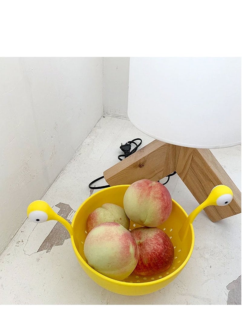 Y&D Colander Strainer Bowl Sturdy Salad Mixing With Kitchen for Pasta Vegetable Fruits Berry Noodle Meat BPA Free Dishwasher Safe  - Image 2