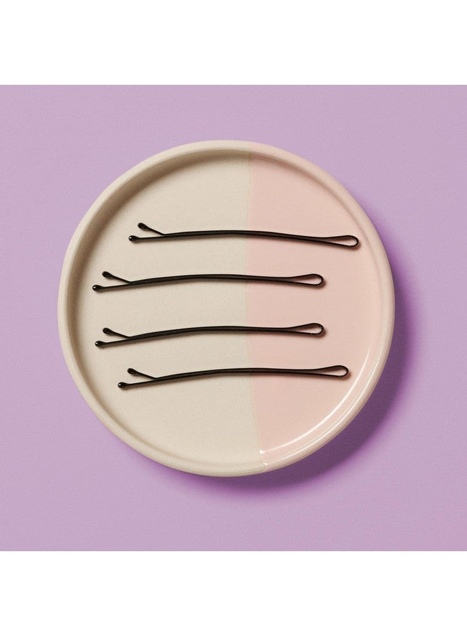 Diane Hair Bobby Pins for Women â€“ Large 2.5â€ - Black, Curved Flat Design with Ball Tips, D428-40 Count (Pack of 1) - Image 4