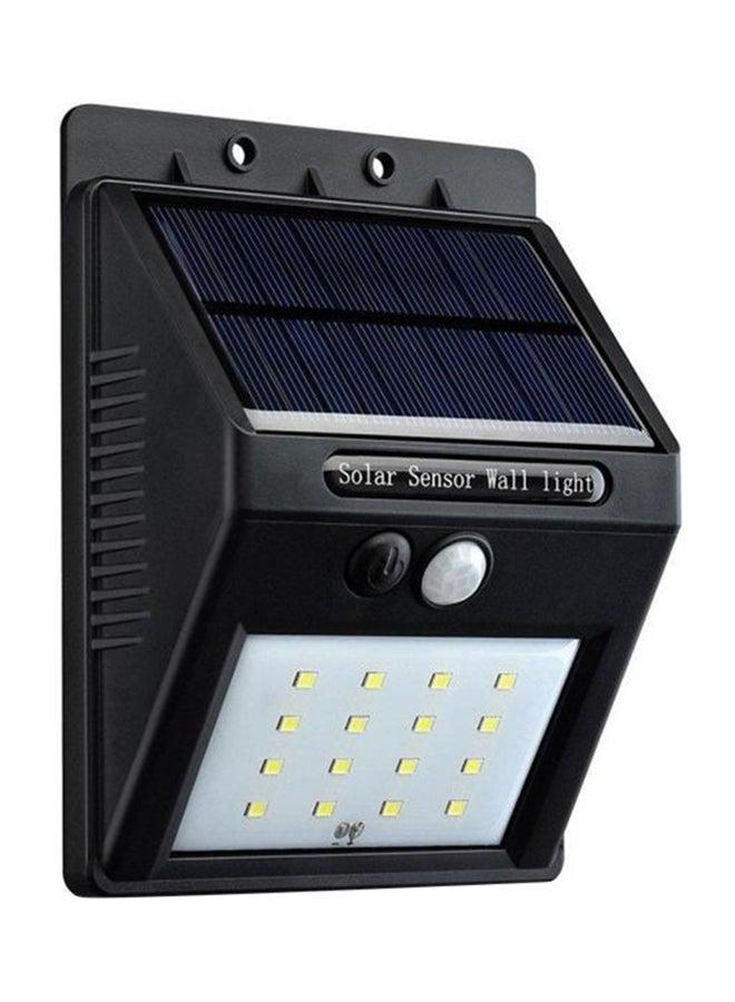Solar Wall Lamp Black