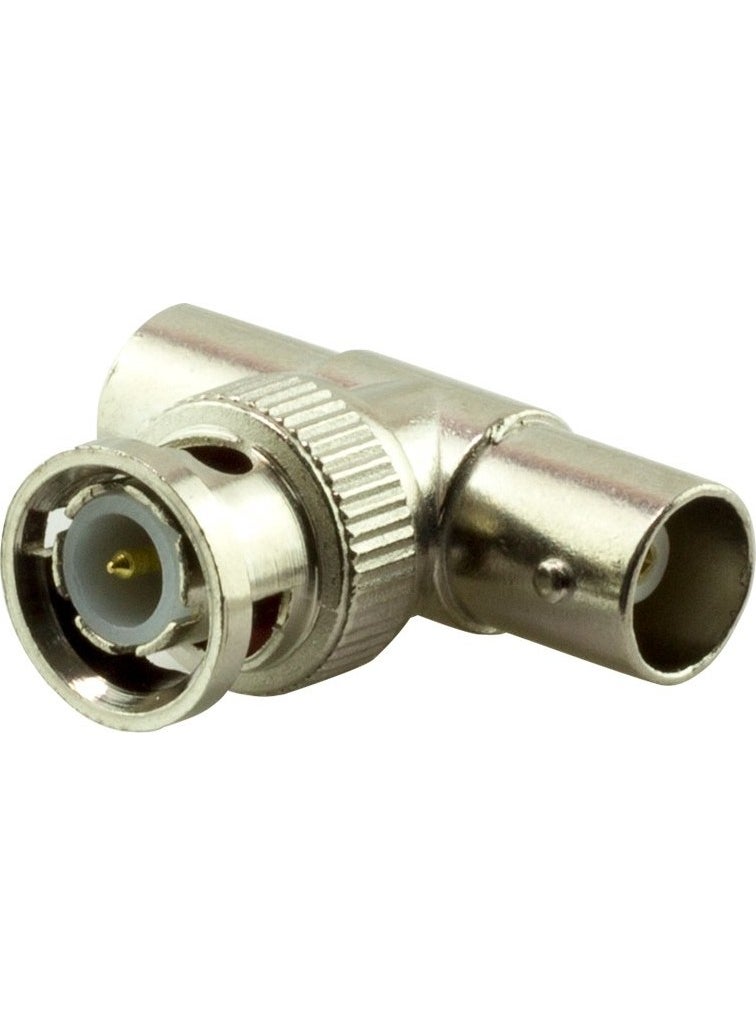 Hq Speed ​​Bnc T Connector Male/female/female (10 Pieces) 