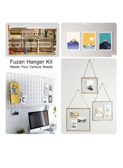 Excefore Picture Hangers, 72 Pcs Picture Hanging Nails, 4 Different Size Picture Hangers, Iron Alloy Nail Hooks, for Clock, Mirror, Jewelry, for Hanging Pictures, Picture Hanging Hardware  - Image 2