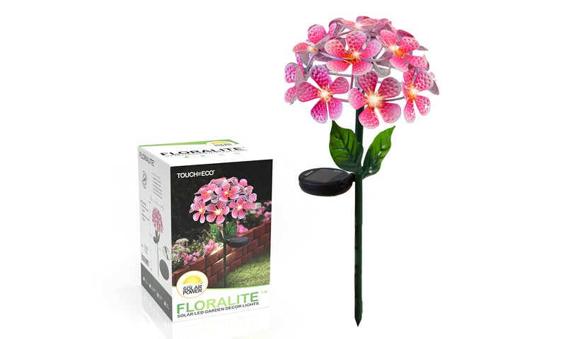 Touch Of ECO Solar LED Metal Flower Stake Light - Perfect for Your Garden, Patio, Walkway, or Outdoor Living Area - Includes 1 Flower Light - Image 5
