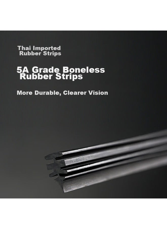 Speed Paisu Kia Yipao Kx1 Windshield Wipers, Original Boneless Car Wiper Blades, Silent 24+16 U-Type - Image 2