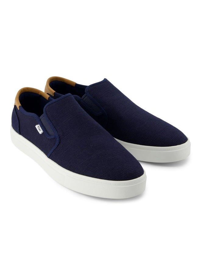 TOMS MENS 10022031 BAJA 2.0 Canvas Slip-On Shoes, NAVY BLUE, 43.5 EU - Image 3
