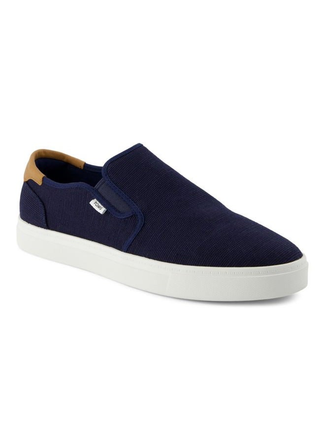 TOMS MENS 10022031 BAJA 2.0 Canvas Slip-On Shoes, NAVY BLUE, 43.5 EU - Image 1