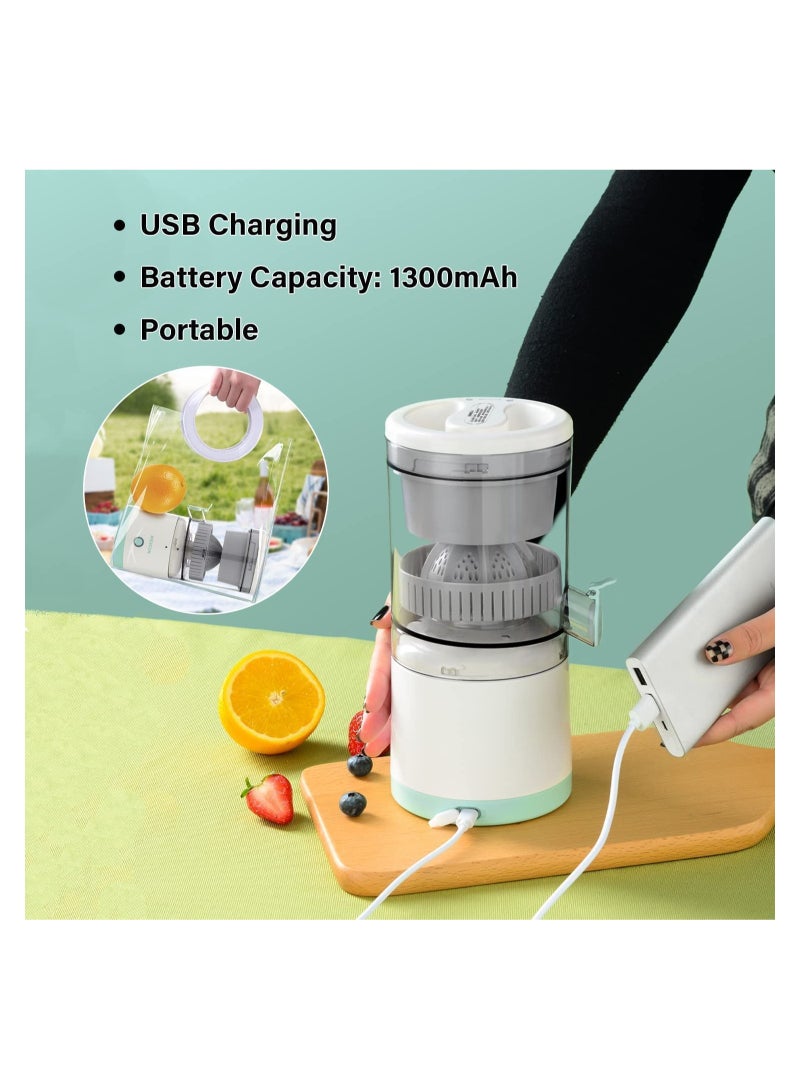 ELTRAZONE Electric Citrus Juicer,Orange Juice Squeezer with Powerful Motor and USB Charging Cable,Juicer Extractor,Lime Juicer - Image 5