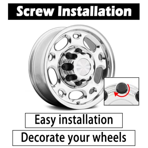 Rheedal 1Pc 207MM/8.15IN Center Cap for Chevy GMC Chevrolet Rim Wheel Replacement 15039488 15039489 9597169 9597170 Hub Cap, Chrome 8 Lug Wheel Cover. - Image 4