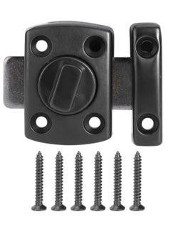Y&D Door Lock Slide Gate Latch Tiny Bolt Bathroom Rotate  - Image 1