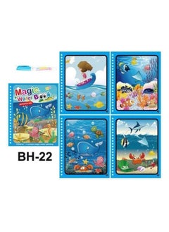Generic Magic Water Coloring Books Reusable for Toddlers, Mess Free Fun, Portable Educational Drawing Toy Assorted, (4 Pack) H  - Image 2