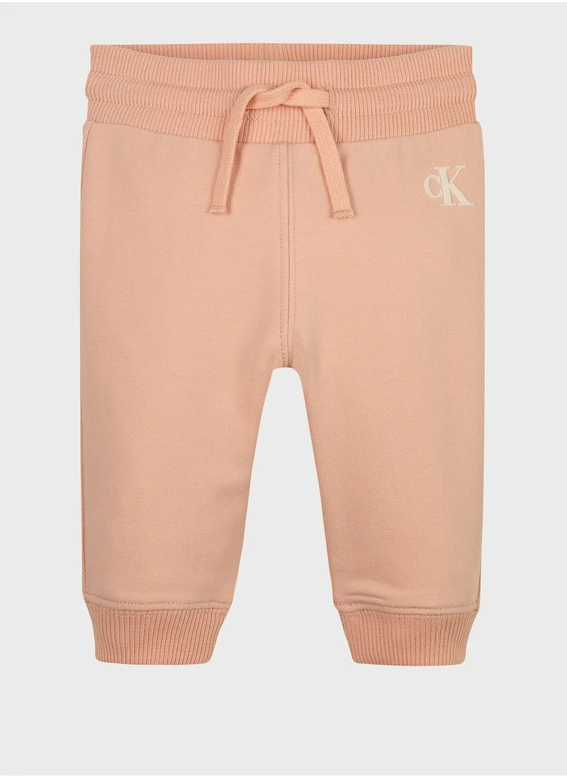 Calvin Klein Jeans Infant Logo Sweatshirt & Sweatpants Set