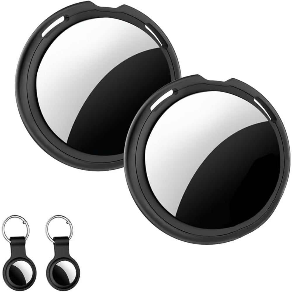 2 Pack Air Tracker Tag Pair with Apple Find My iOS Only Bluetooth Smart Key Finder Item Locator Waterproof Finder for Pet Wallet Backpack Dog