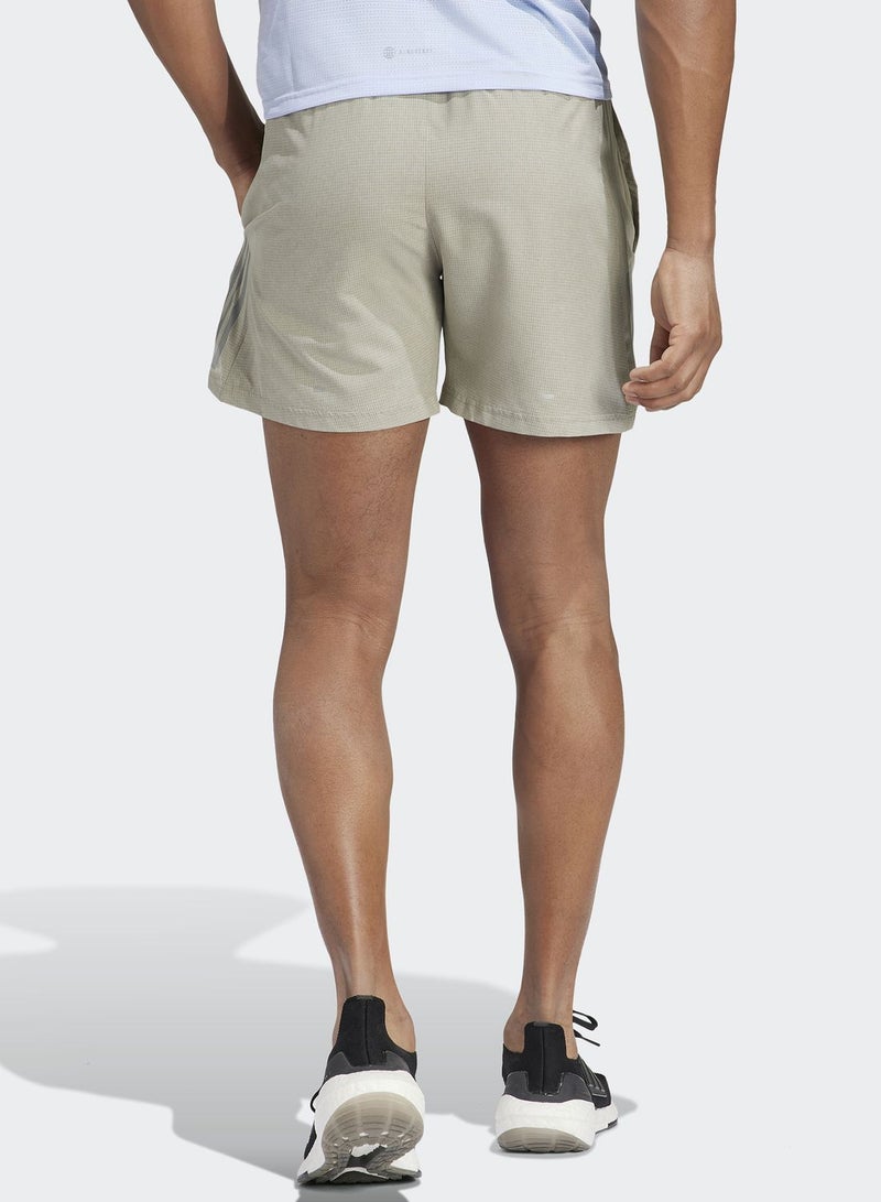 Adidas Own The Run Heather Shorts - Image 2