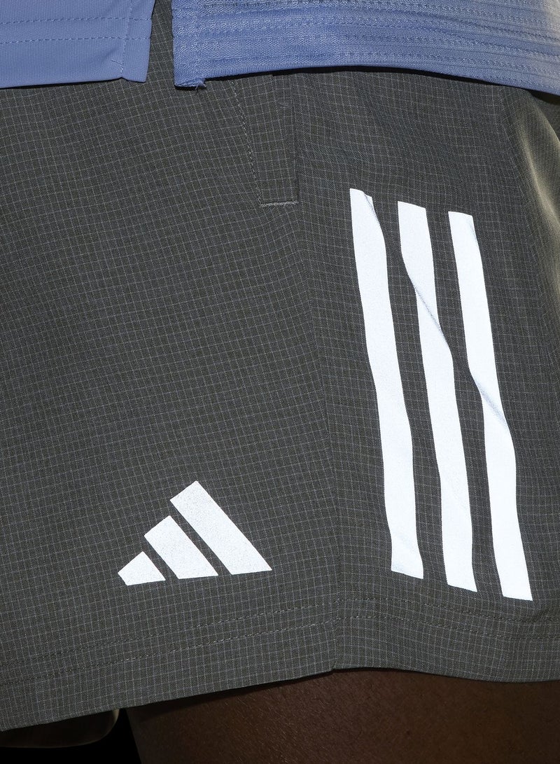 Adidas Own The Run Heather Shorts - Image 5