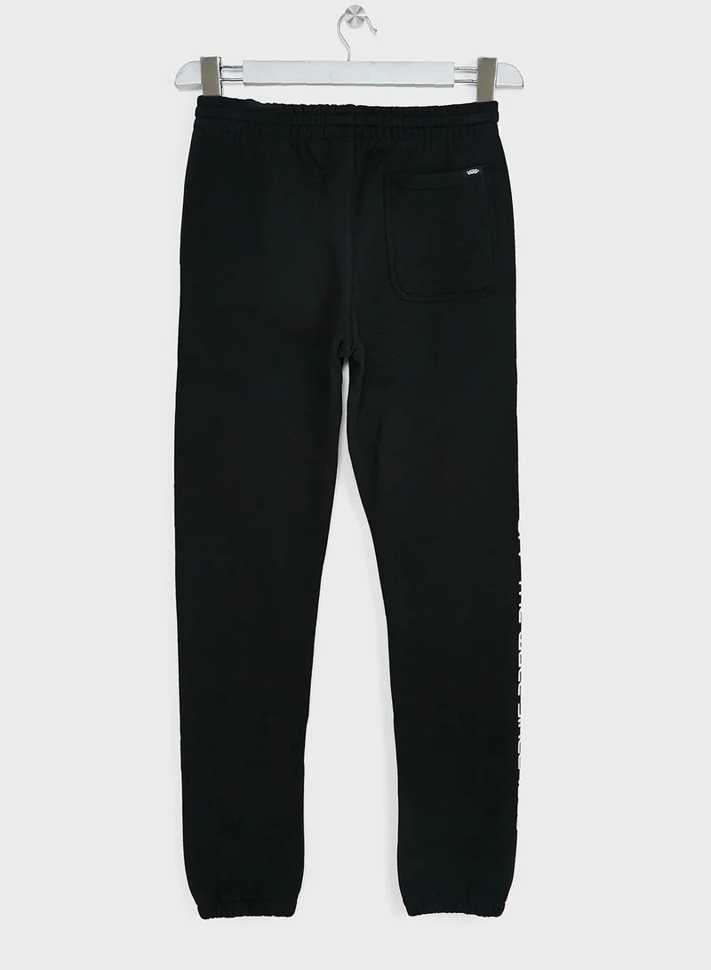 VANS Youth Reflective Checkerboard Flame Sweatpants