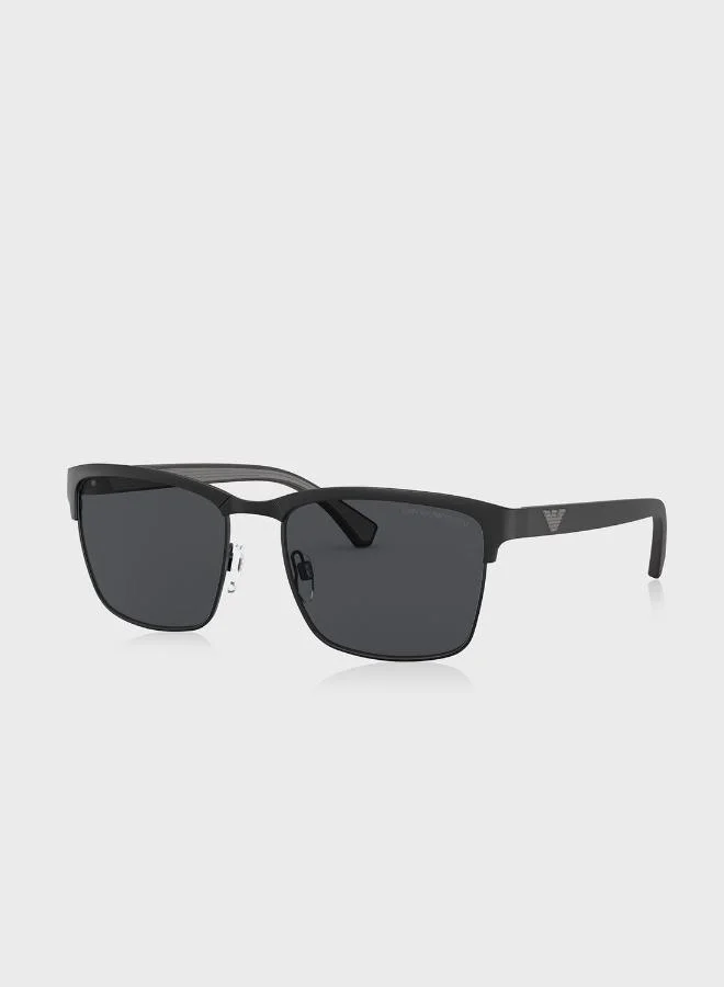 EMPORIO ARMANI 0Ea2087 Pillow Sunglasses