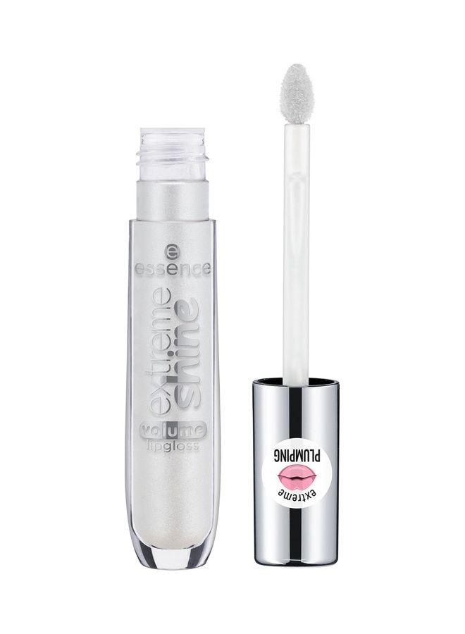 Essence Extreme Shine Volume Lip Gloss | 101 Milky Way | Transparent Glossy Finish | Plumping Effect | Non Sticky Texture | Vegan | Oil Free | Alcohol Free | Radiant Wet Look | 5 ml Milky Way - Image 2