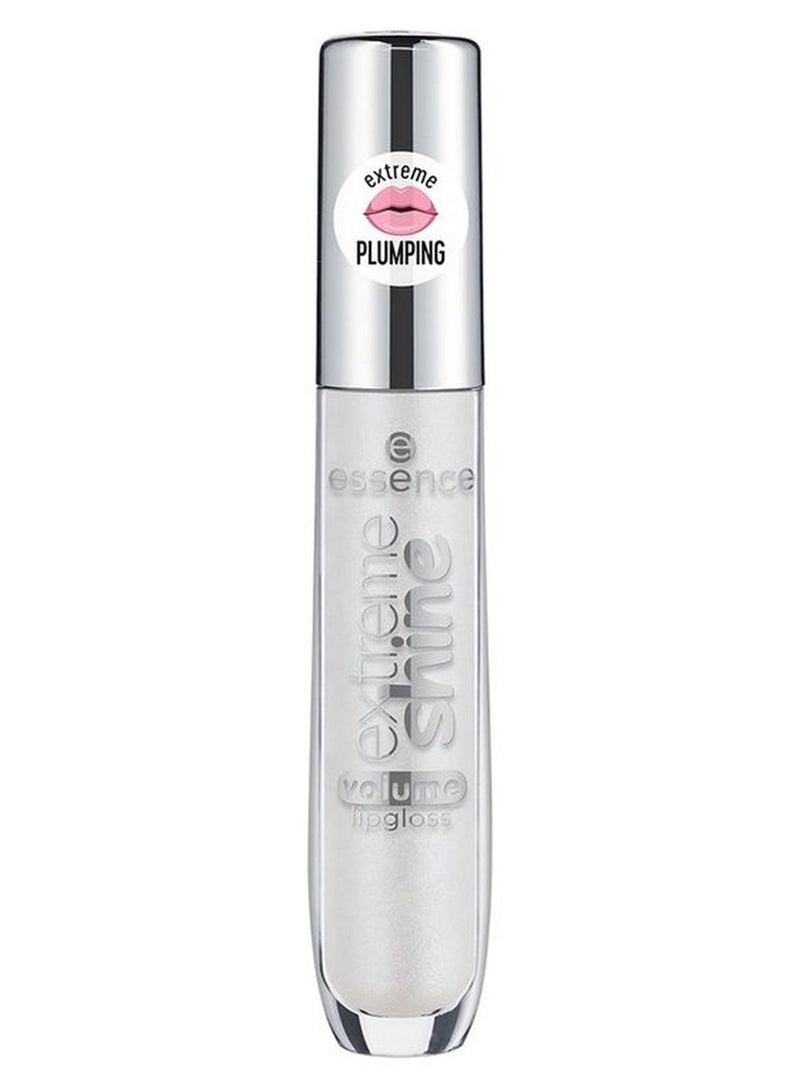 Essence Extreme Shine Volume Lip Gloss | 101 Milky Way | Transparent Glossy Finish | Plumping Effect | Non Sticky Texture | Vegan | Oil Free | Alcohol Free | Radiant Wet Look | 5 ml Milky Way - Image 1