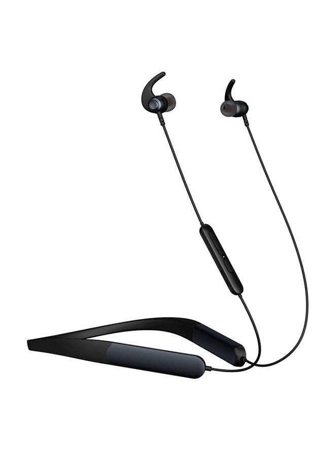 iOsuite iFree Pro 2 Neckband Bluetooth Earphones with 195H Playtime, Bluetooth 5.4, Dual 10mm Drivers, Clear Calls, IPX4 Water Resistant, Fast Charging, Lightweight Design – Black (BT055PRO) - Image 4