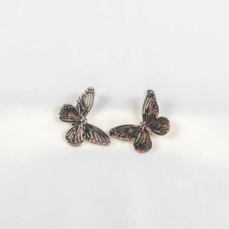 The Black Pearl Accessories Silver Stainless Steel Earring - Image 1