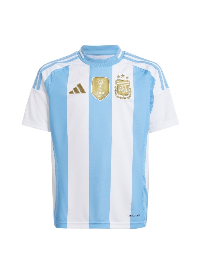Adidas Adidas Afa H Jsy Y D White Football Jerseys For Boys 128  - Image 1