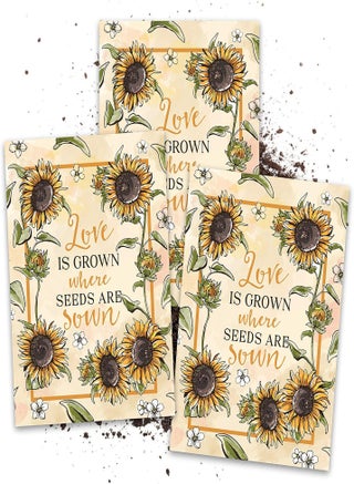 , Set of 20 Sunflower Seed Packet Favors - Prefilled & Ready to Hand Out to Guests - Perfect for Weddings, Charity Events, Fundraisers, Parties & Events - pzsku/Z1559B091DA56CC320B1CZ/45/1746369678/de1f7c0b-8cc0-4a32-ae2c-dd10b4ac77fd