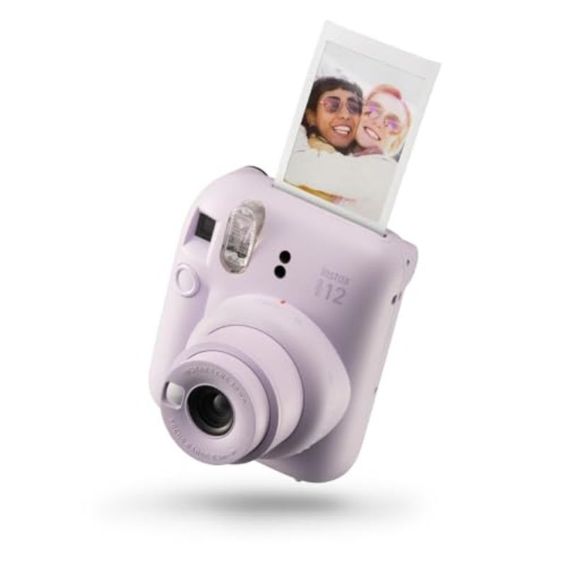 Instant camera for personal use, plastic body, lilac purple, compact design with automatic exposure control - Image 1