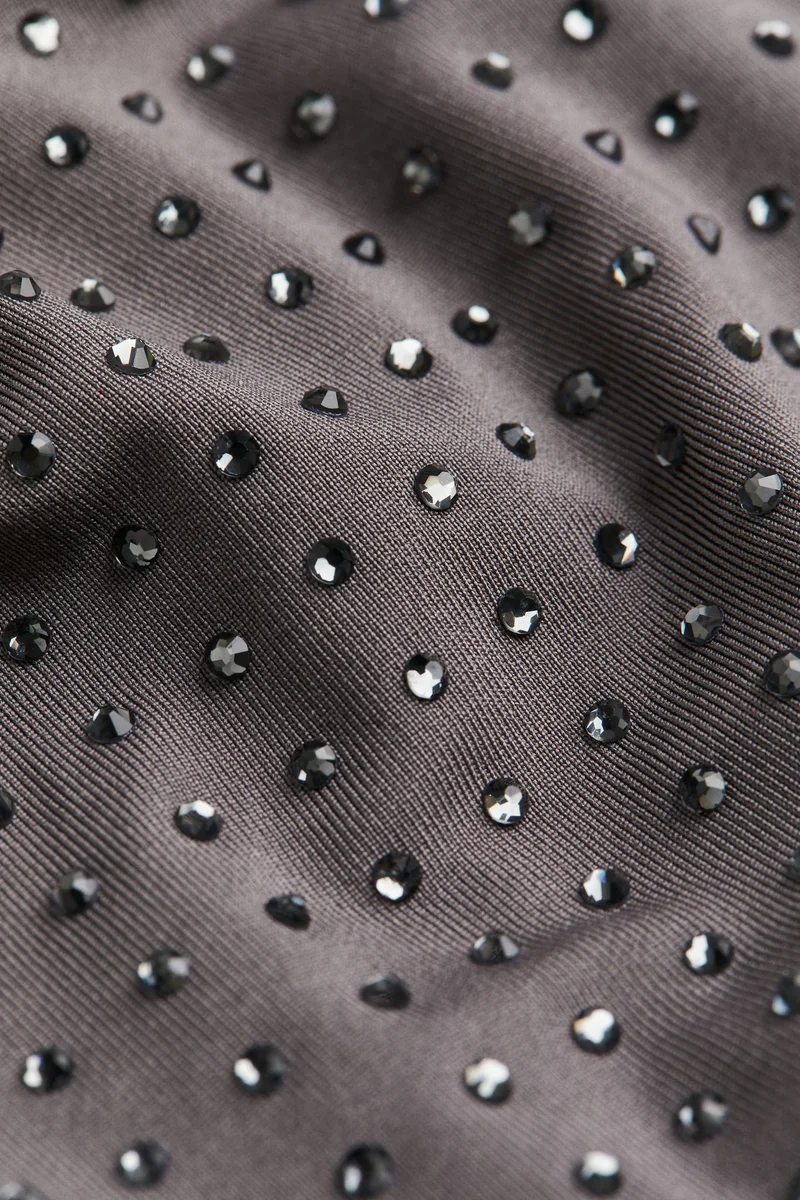 H&M Rhinestone-embellished dress