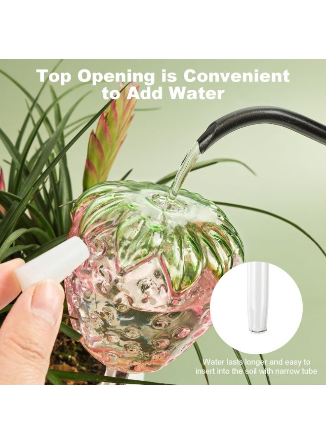 LAMAY 3PCS Strawberry Plant Watering Globes, Self Watering Planter Large Water Globes for Indoor Plants, Top-Fill Watering Bulbs for Indoor Outdoor Plants - Image 2