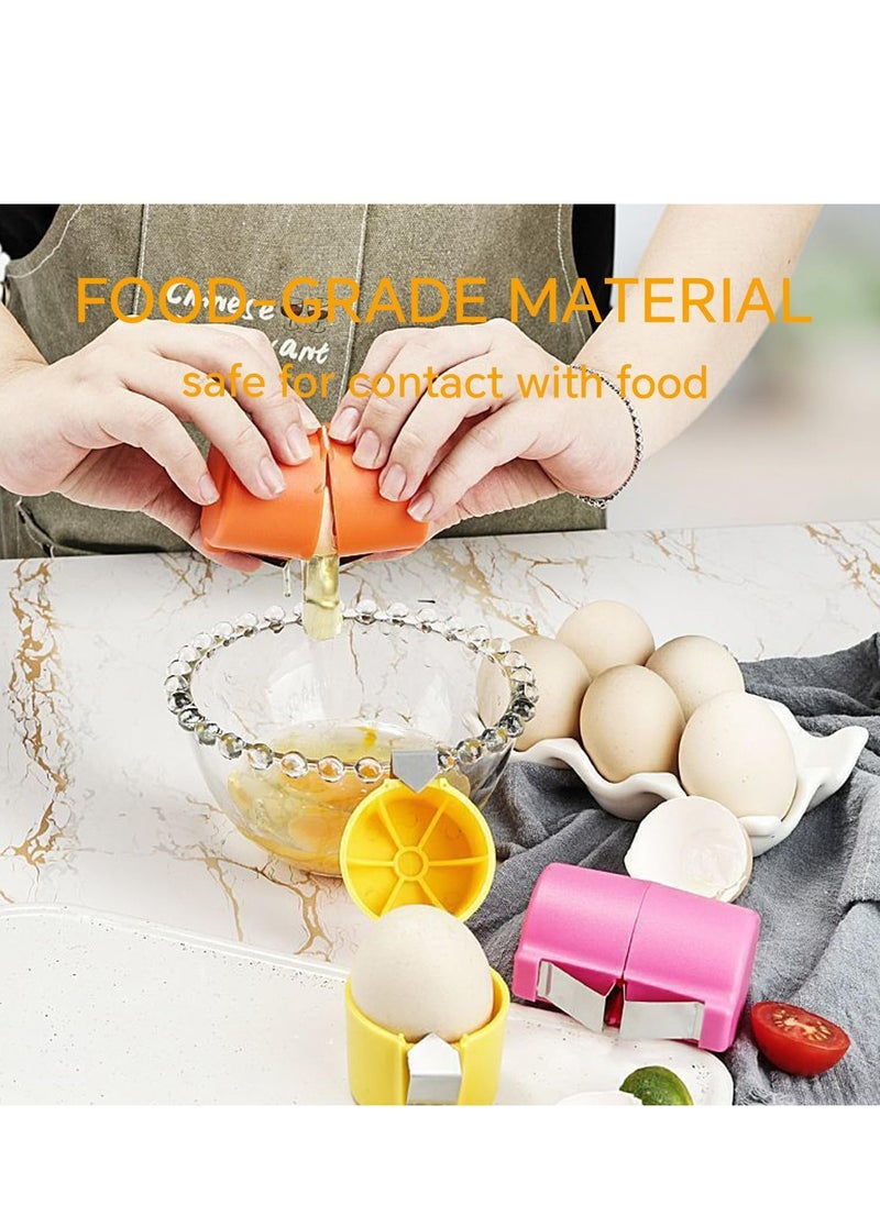 Oasisgalore - Egg Shell Opener,Egg Shell Cracker Tool,Stainless Steel Egg Topper Cutter Tool - Separates Egg Whites & Yolks. - Image 1