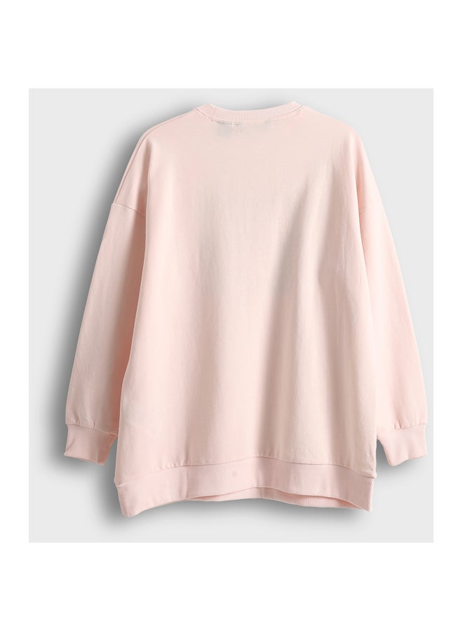 LC WAIKIKI Crew Neck Mickey Mouse Printed Women's Sweatshirt Tunic - Image 2