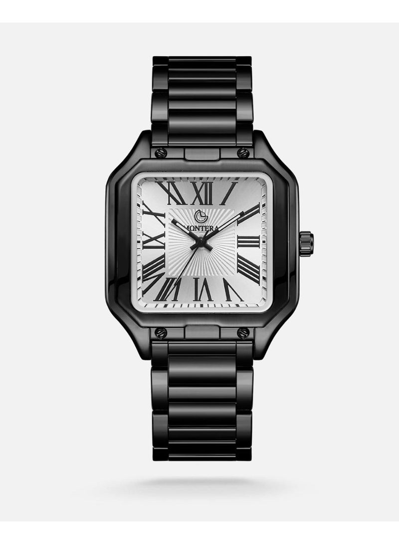 Montera Classic Men's Wristwatch, Water Resistant