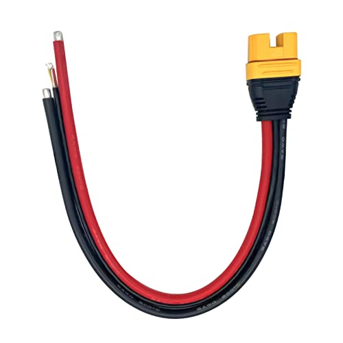 FLY RC AS150U 70A Copper Plated MaleFemale Plug Connector Resistance Adapter Cable for RC Racing Drone FPV Model Battery Cable Spare Part AS150U Female Connector - Image 5