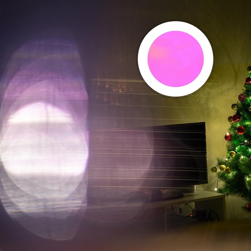 Kichvoe 20pcs Color Changing Filter Sheets | Plastic Light Sheets Diffuser Film | Self-Adhesive Colored Gel Filters for Downlight Mood Lighting Light Photo Studio Violet 4" - Image 5