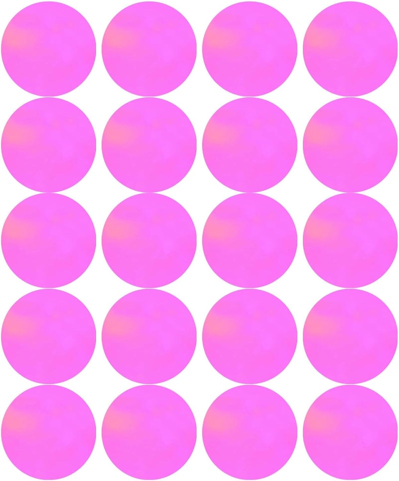Kichvoe 20pcs Color Changing Filter Sheets | Plastic Light Sheets Diffuser Film | Self-Adhesive Colored Gel Filters for Downlight Mood Lighting Light Photo Studio Violet 4" - Image 1