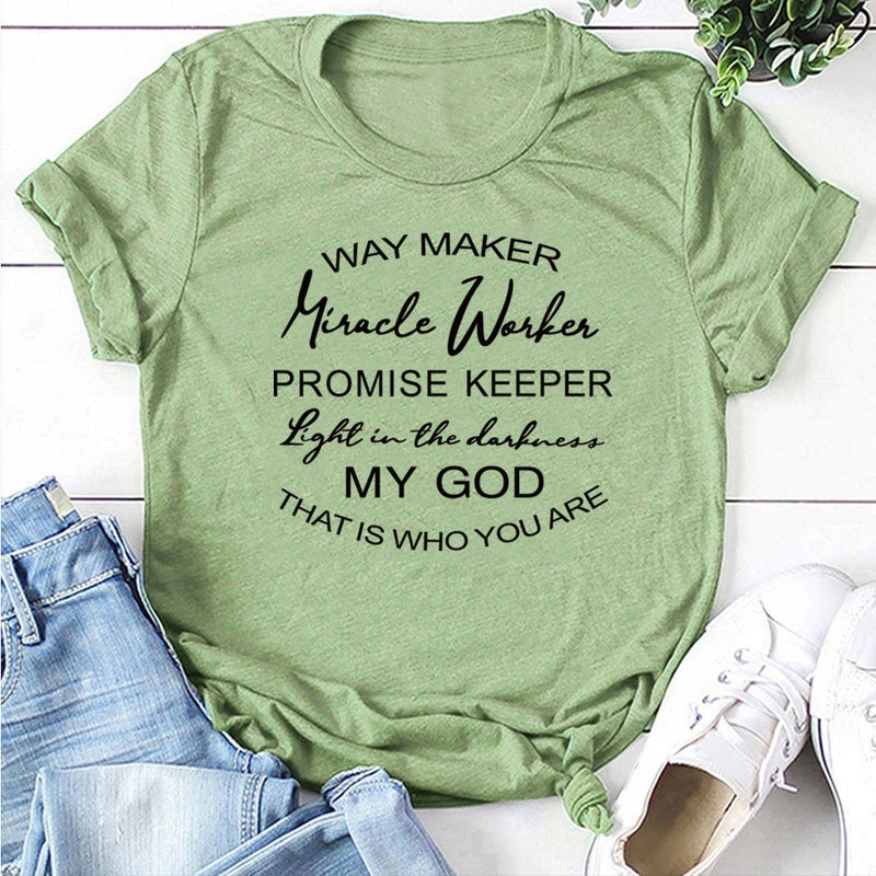 Way Maker Miracle Worker Promise Keeper Europe - Image 2