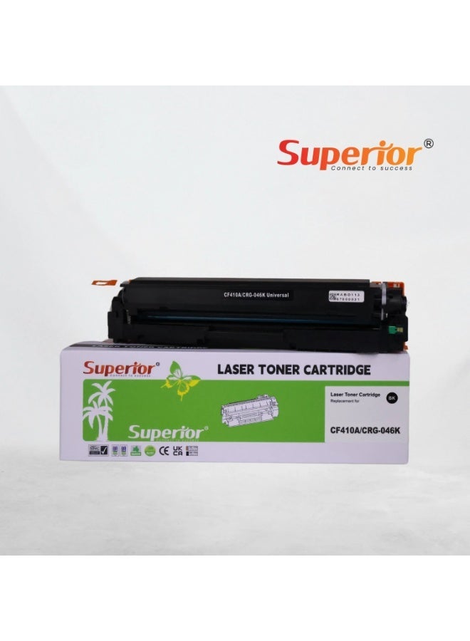 SOS Superior Superior CF410A Black Compatible Toner Cartridge – With Chip - Image 1