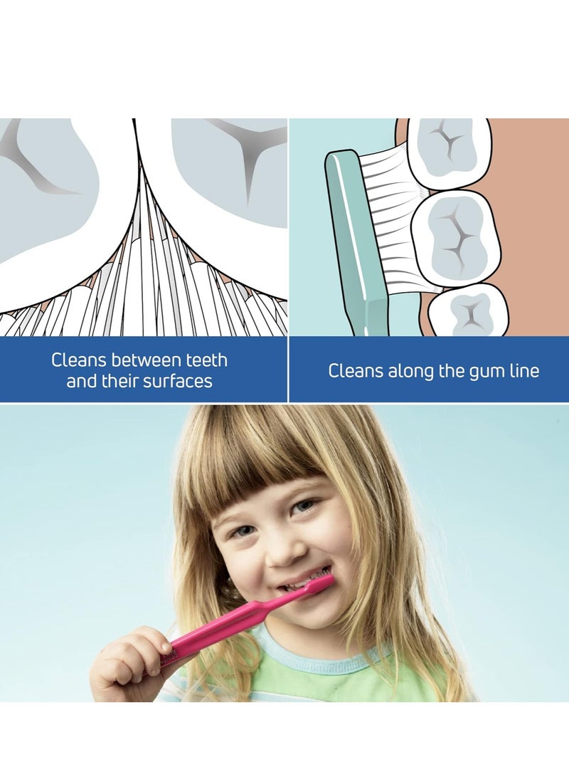 Tepe Soft Color Toothbrush  Light Pink - Image 2