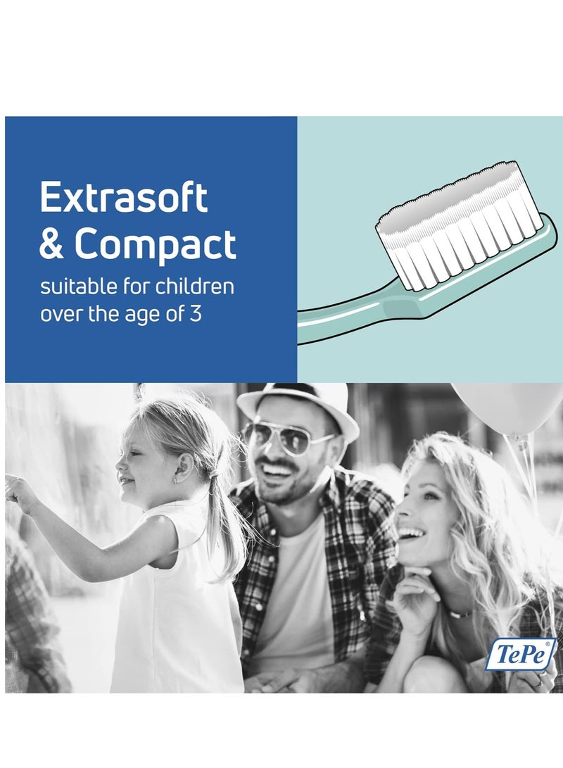 Tepe Soft Color Toothbrush  Light Pink - Image 4