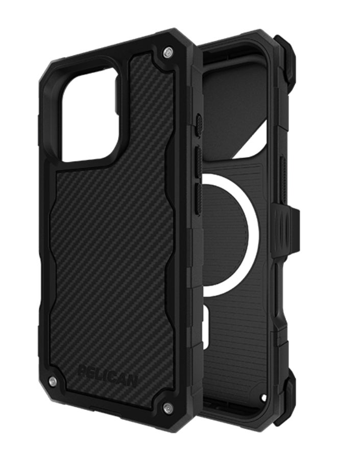 Casemate Pelican Shield Carbon Fiber with MagSafe Case and Holster - iPhone 16 Pro  - Image 3