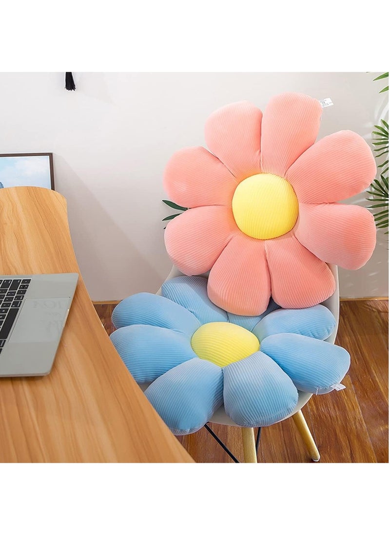 FASHION HOME Daisy Flower Shaped Throw Pillows Floor Preppy Cushion for Bedroom Sofa Chair Room Décor  - Image 5